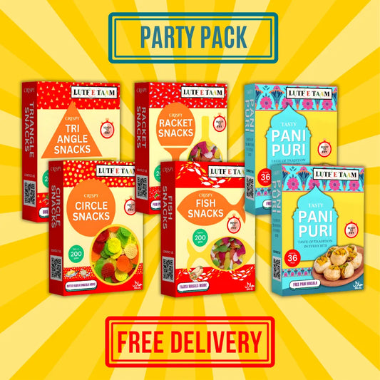 PARTY PACK (PACK OF 6) + FREE DELIVERY