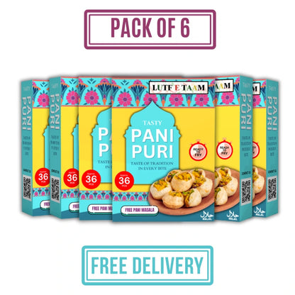 PANI PURI (PACK OF 6) + FREE DELIVERY