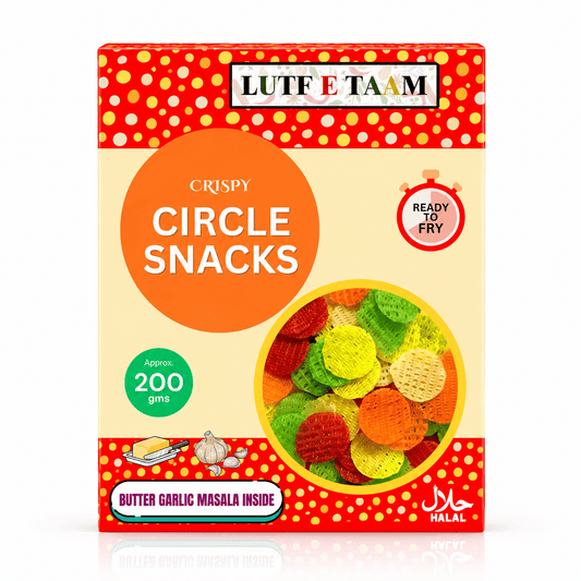 CIRCLE SNACKS (200gm) | BUTTER GARLIC MASALA