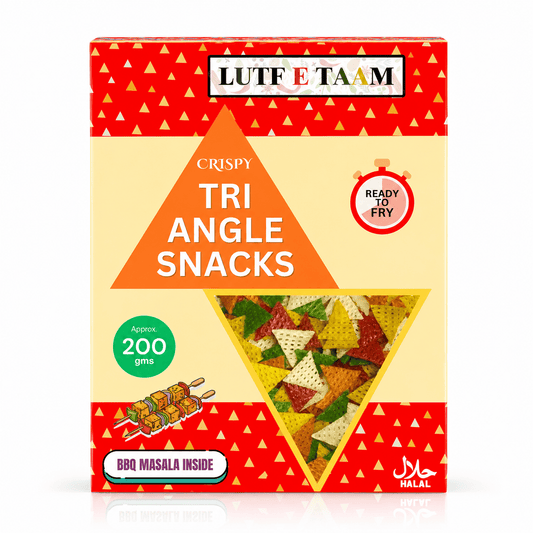 TRIANGLE SNACKS (200gm) | BBQ MASALA